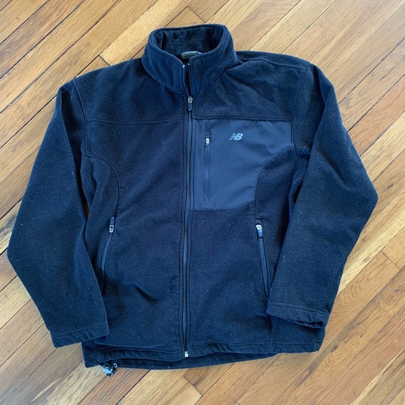 New Balance Fleece Jacket Men’s Size Small - Picture 1 of 3